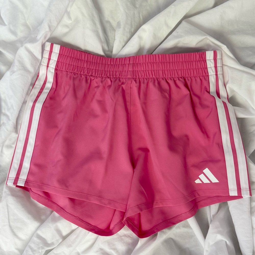 adidas pink pullover shorts